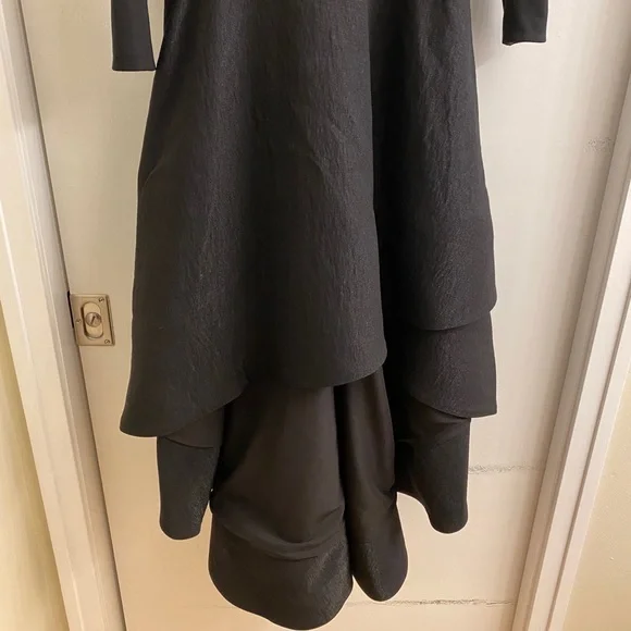 Fame and Partners 💌 Free Shipping Westside Dress Size 6 Formal Hi-Lo Gown - Picture 6 of 15